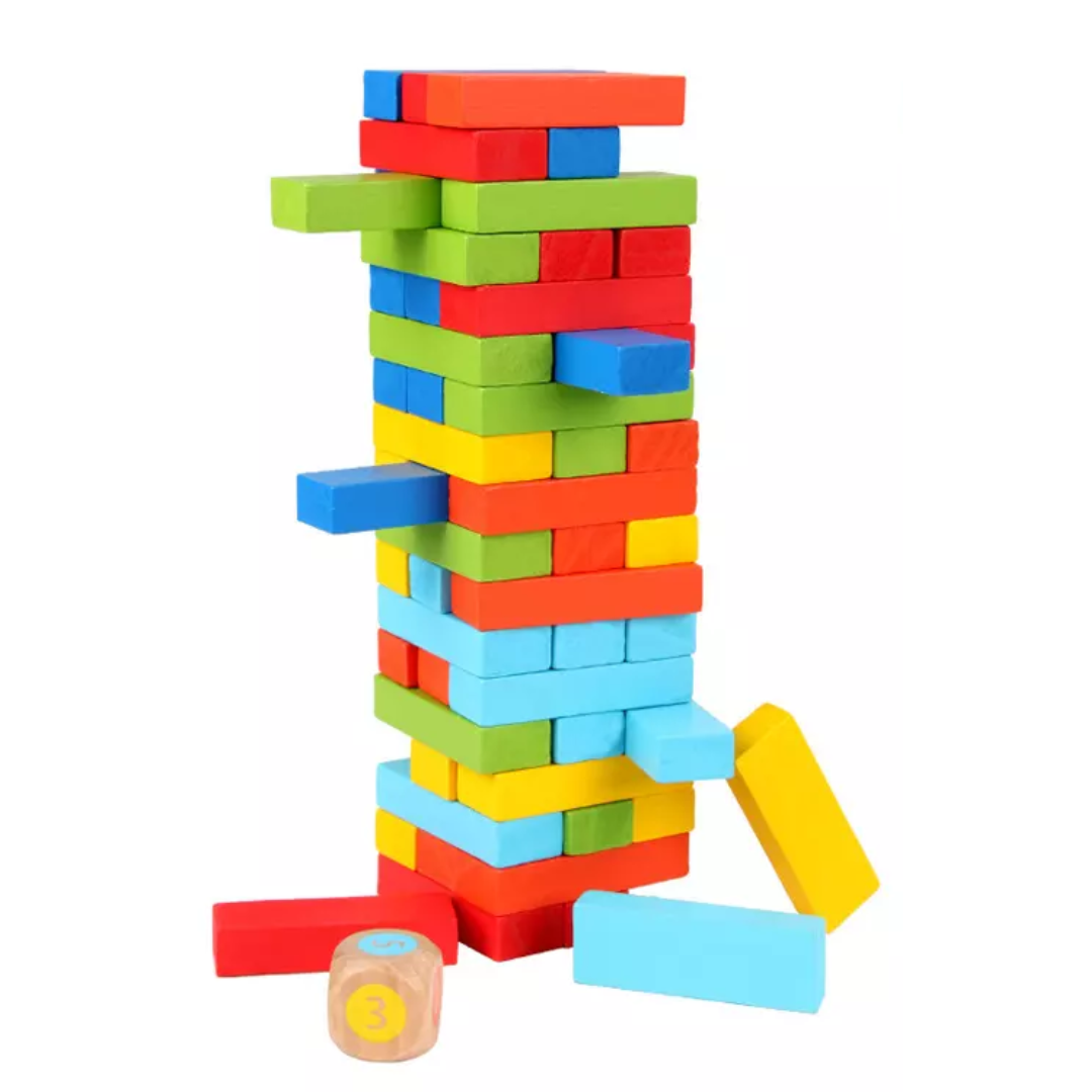 Coloured wooden blocks discount