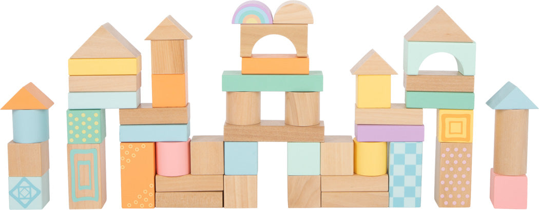 Childs wooden blocks on sale