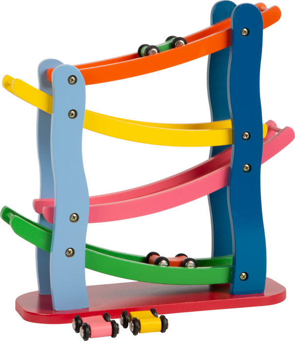 Racetrack Car Slide Toddler Car Racetrack Tracker Slide