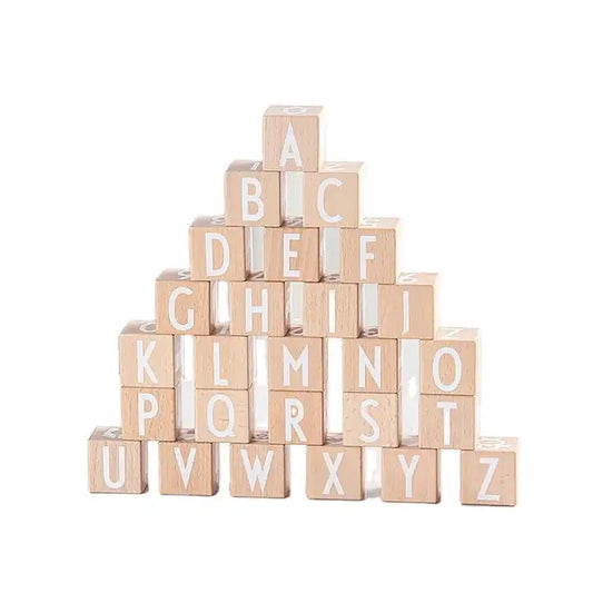 Alphabet Wooden Blocks