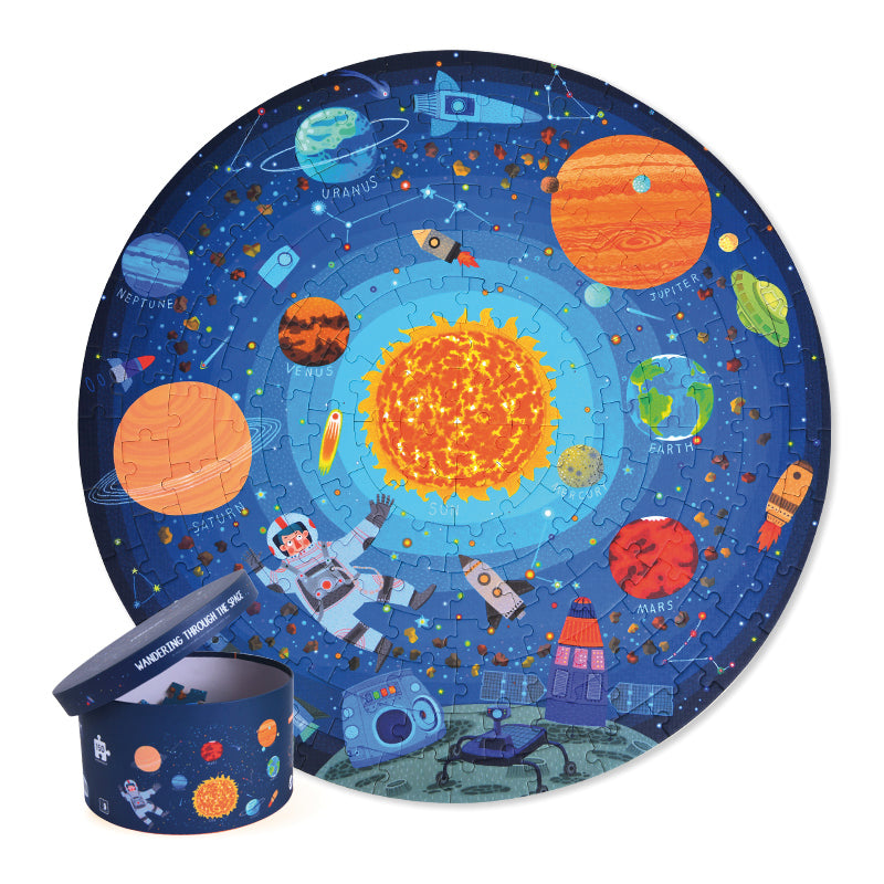 Wandering through Space puzzle - 150 piece jigsaw puzzle