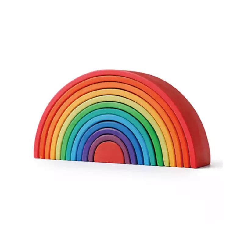 Wooden Rainbow Stacker