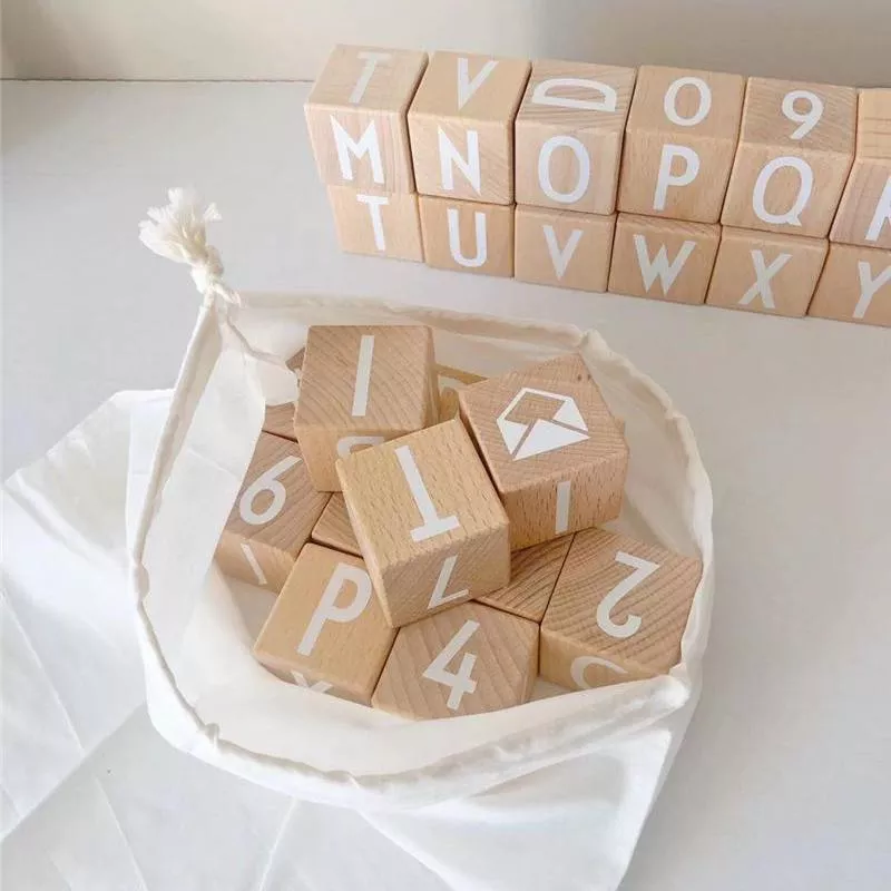 Alphabet Wooden Blocks