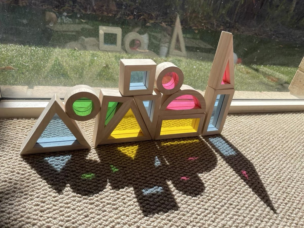 24 Acrylic Geometric blocks