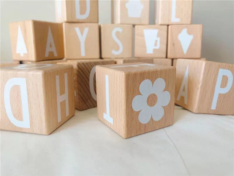 Alphabet Wooden Blocks