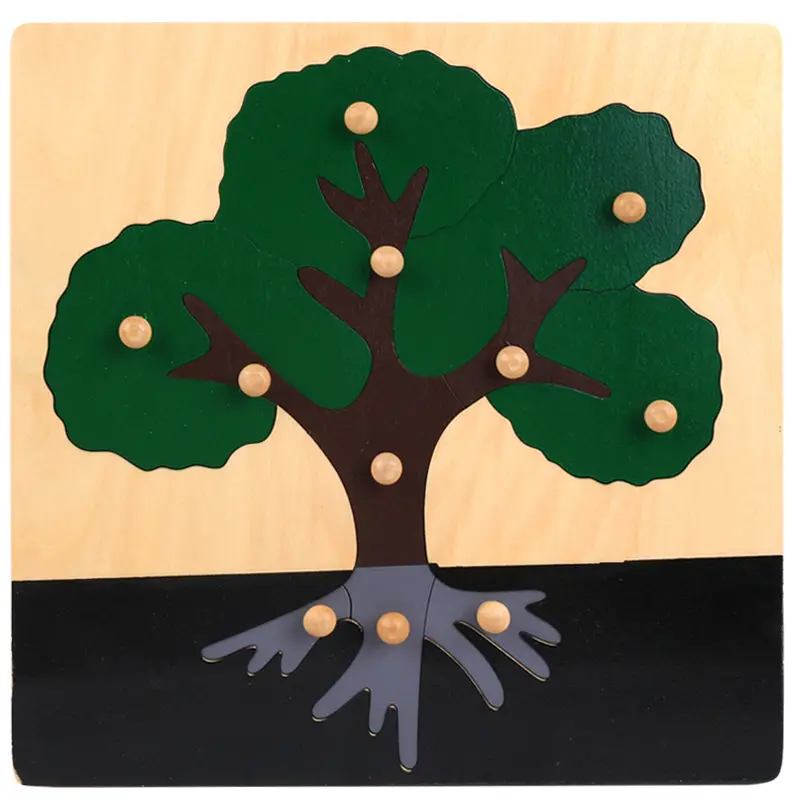 Montessori Wooden Puzzles