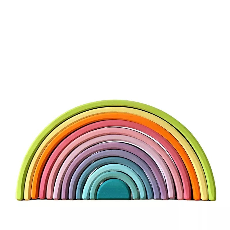 Wooden Rainbow Stacker