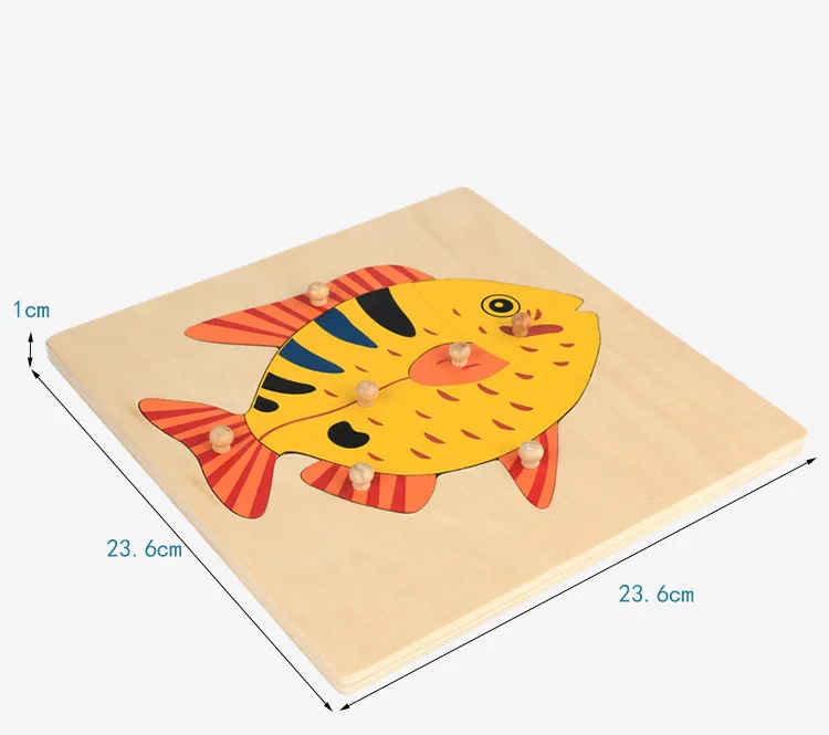 Montessori Wooden Puzzles