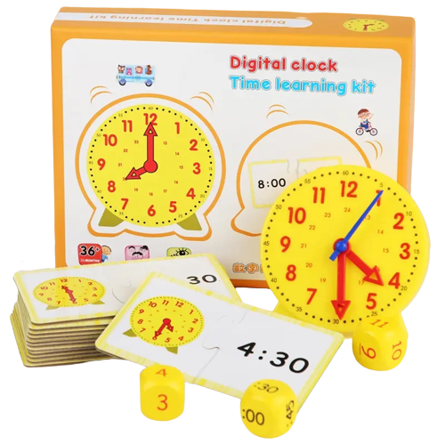 Time Learning Kit Digital & Analogue Clock