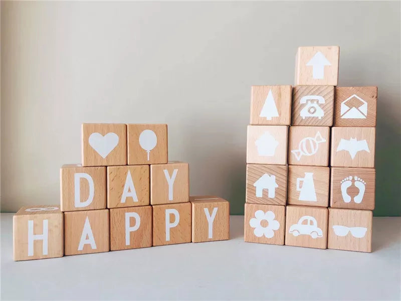 Alphabet Wooden Blocks