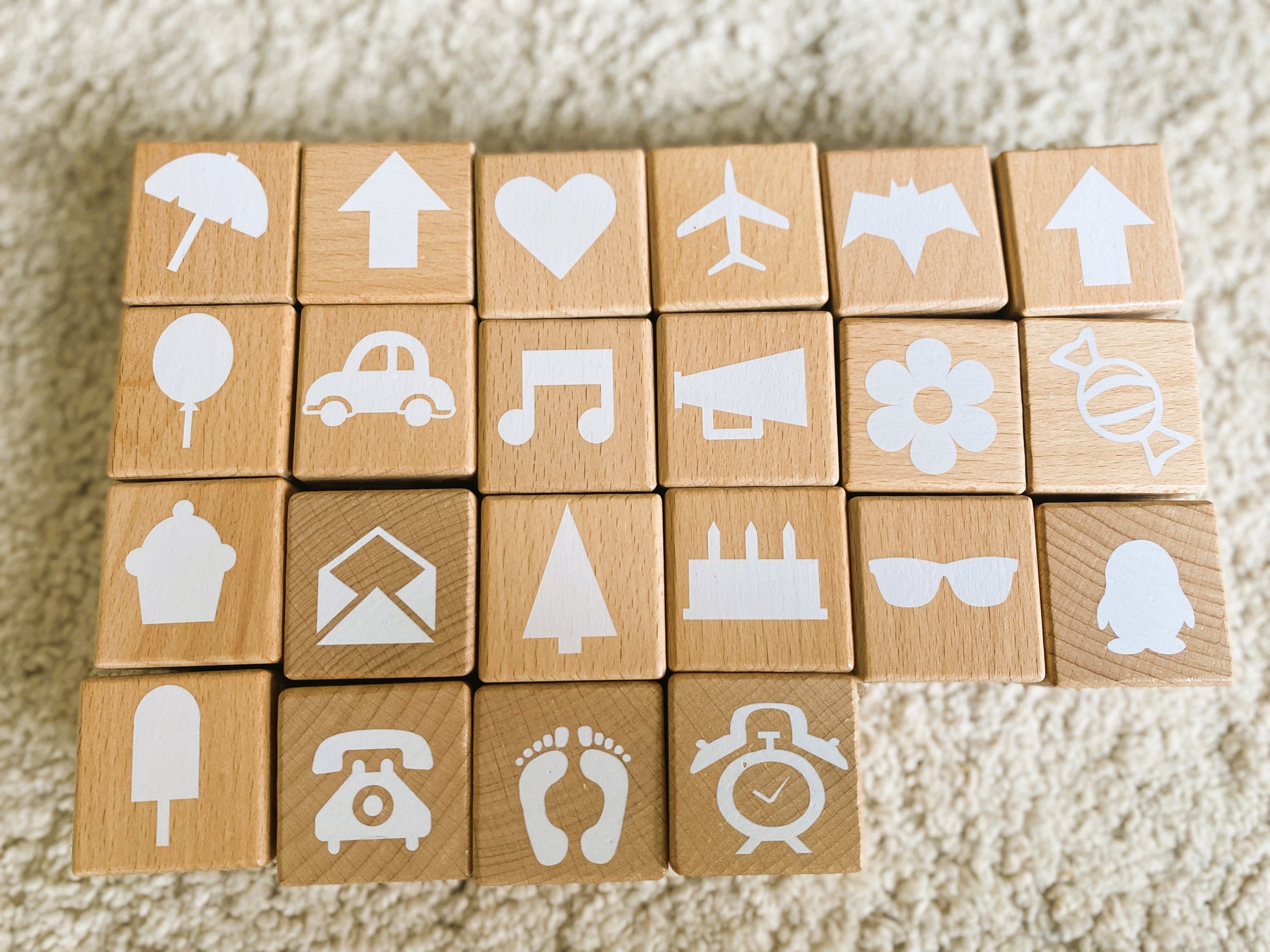 Alphabet Wooden Blocks