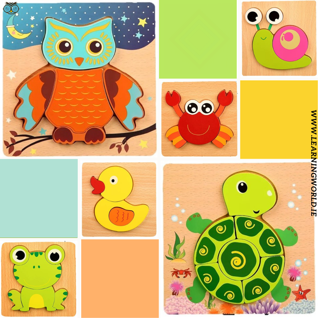 Wooden Toddler Puzzles